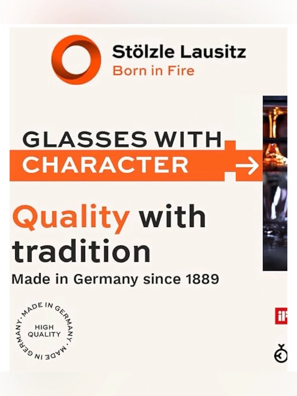 Stolzle Lausitz Revolution Red Wine Glasses - Set of 6, Clear